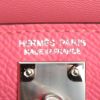 Hermès  Kelly 20 cm handbag  in azalea pink epsom leather - Detail D3 thumbnail