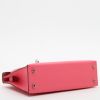 Hermès  Kelly 20 cm handbag  in azalea pink epsom leather - Detail D4 thumbnail