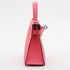 Hermès  Kelly 20 cm handbag  in azalea pink epsom leather - Detail D5 thumbnail