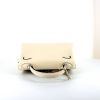 Bolso de mano Hermès Kelly In&Out en cuero swift blanco - 360 Front thumbnail