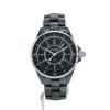 Reloj Chanel J12 de cerámica negra Circa 2000 - 360 thumbnail