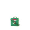 Olympia Le-Tan Tulum Gypset shoulder bag  in green canvas  and green leather n°01/16 - 00pp thumbnail