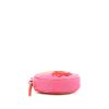 Olympia Le-Tan Assouline Bohemia shoulder bag  in pink canvas - Detail D4 thumbnail
