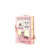 Olympia Le-Tan Comics Los Angeles Esther Bunny Sometimes you just need to cry shoulder bag  in pink embroidered canvas - 00pp thumbnail