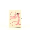 Borsa a tracolla Olympia Le-Tan THE PINK PANTHER in tela beige e rosa n°01/77 - 360 thumbnail