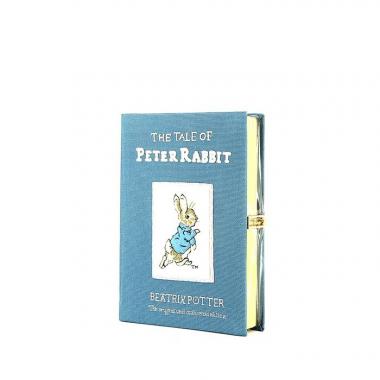 Pochette Olympia Le-Tan The Tale of PETER RABBIT Beatrix Potter The original and authorized edition en toile bleue  n°12/77