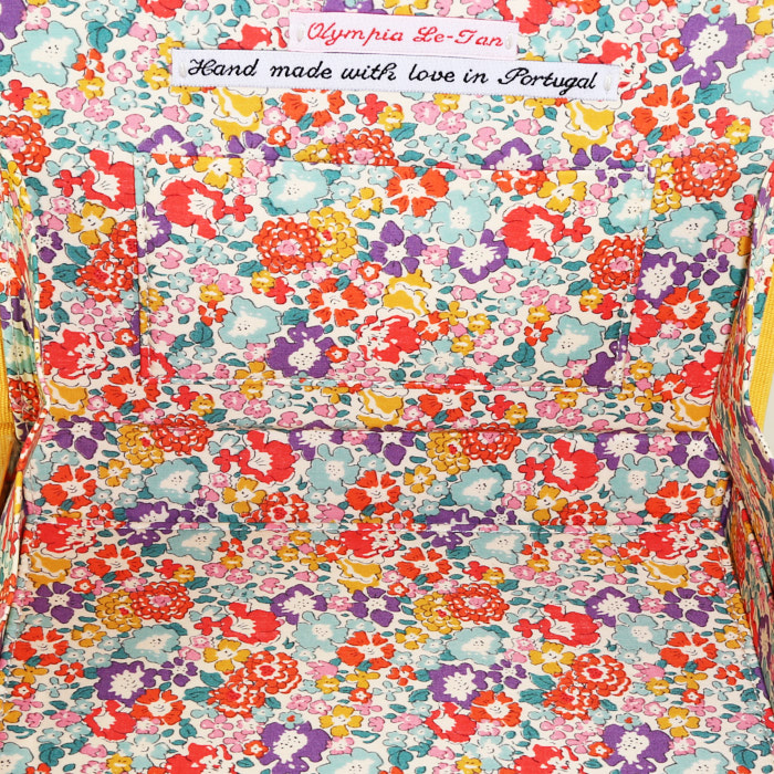 Pochette Olympia Le-Tan Snoopy You're what this world needs A happy graduation book en toile jaune n°01/16 - Detail D2