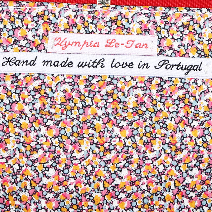 Olympia Le-Tan Snoopy and the RED BARON pouch  in red canvas n°01/16 - Detail D3