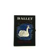 Bolsito de mano Olympia Le-Tan Ballet Biographies Gladys Davidson Artist Proof en lona negra Artist Proof n°2 - 360 thumbnail