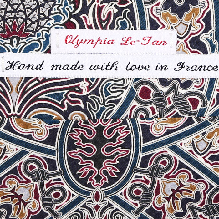 Pochette Olympia Le-Tan Ballet Biographies Gladys Davidson Artist Proof in tela nera Artist Proof n°2 - Detail D3