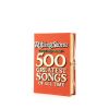 Bolsito de mano Olympia Le-Tan Special Collectors Issue ROLLING STONE 500 GREATEST SONGS OF ALL THE TIME en lona naranja n°01/77 - 00pp thumbnail
