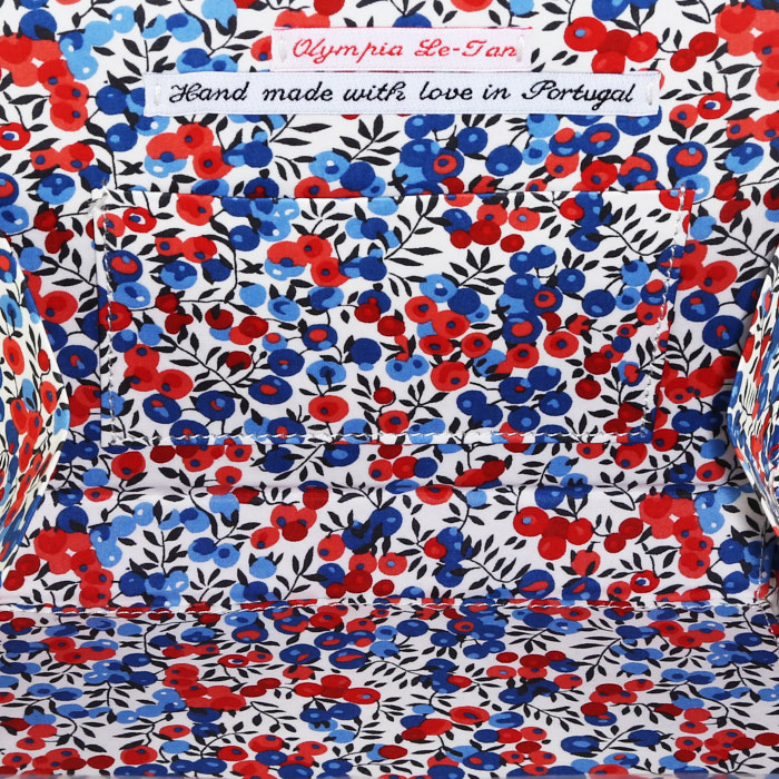 Pochette Olympia Le-Tan Special Collectors Issue ROLLING STONE 500 GREATEST SONGS OF ALL THE TIME en toile orange n°01/77 - Detail D2