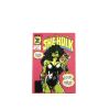 Bolsito de mano Olympia Le-Tan Marvel THE SENSATIONAL SHE- HULK en lona rosa n°04/32 - 360 thumbnail