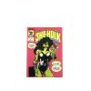 Pochette Olympia Le-Tan Marvel THE SENSATIONAL SHE- HULK en toile rose n°04/32 - 360 thumbnail
