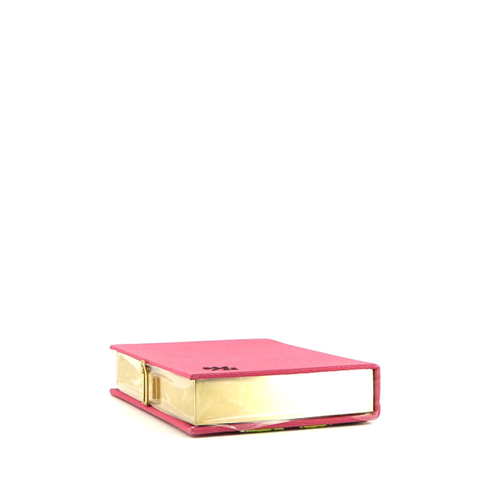 Pochette Olympia Le-Tan Marvel THE SENSATIONAL SHE- HULK in tela rosa n°04/32 - Detail D4