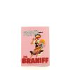 Sac bandoulière Olympia Le-Tan Braniff International Airways Cosmic hand en toile rose n°68/77 - 360 thumbnail