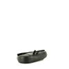 Bolso bandolera Dior  Saddle en cuero granulado negro - Detail D5 thumbnail