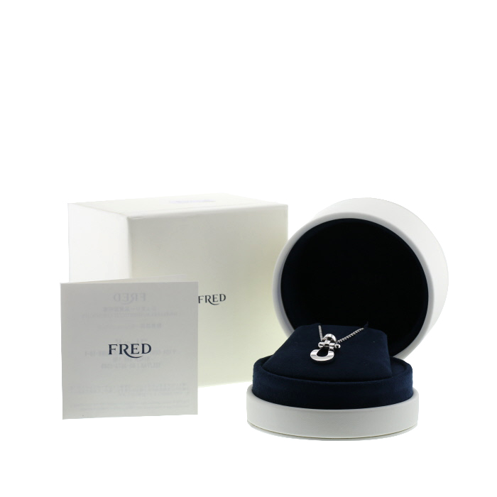 Collier Fred Force 10 grand modèle en or blanc - Detail D2