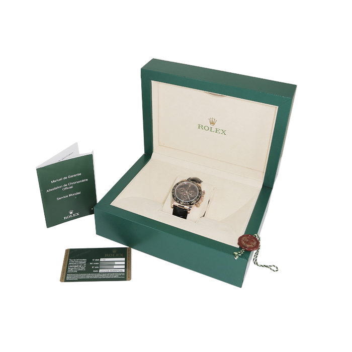 Montre Rolex Daytona Automatique en or rose Ref: Rolex - 116515  Vers 2011 - Detail D2