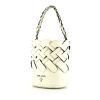 Prada Bucket bag handbag  in white leather - 00pp thumbnail