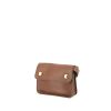 Hermès  Fanny Pack clutch-belt  in brown togo leather - 00pp thumbnail