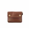 Hermès  Fanny Pack clutch-belt  in brown togo leather - 360 thumbnail