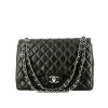 Bolso bandolera Chanel  Timeless Maxi Jumbo en cuero granulado acolchado negro - 360 thumbnail