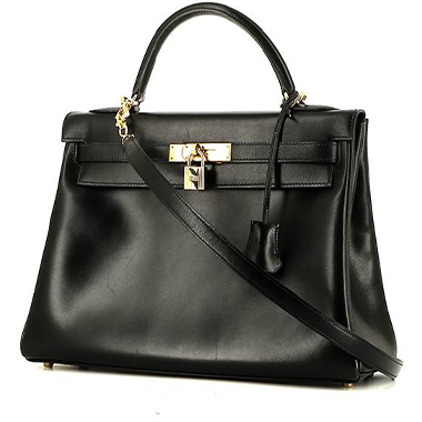 Hermès Birkin 30 Black Leather Handbag Authentic | eBay