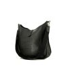 Hermès  Evelyne shoulder bag  in black leather taurillon clémence - 00pp thumbnail