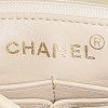 Chanel  Timeless Petit shoulder bag  in beige quilted leather - Detail D3 thumbnail