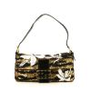 Fendi  Baguette handbag  in gold paillette - 360 thumbnail