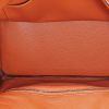 Hermès  Birkin 30 cm handbag  in orange epsom leather - Detail D2 thumbnail