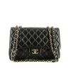 Chanel  Timeless Jumbo handbag  in black quilted leather - 360 thumbnail