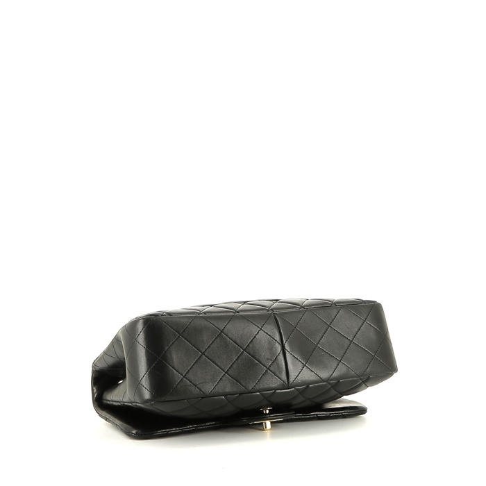 Borsa Chanel  Timeless Jumbo in pelle trapuntata nera - Detail D5