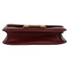 Bolso de mano Hermès  Constance en cuero box color burdeos - Detail D1 thumbnail