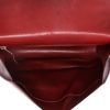 Bolso de mano Hermès  Constance en cuero box color burdeos - Detail D3 thumbnail