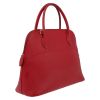 Hermès  Bolide 31 cm handbag  in red Ardenne leather - Detail D6 thumbnail