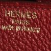 Bolso de mano Hermès  Birkin 35 cm en cuero togo rojo - Detail D3 thumbnail