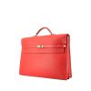 Hermès Kelly Dépêches briefcase  in red epsom leather - 00pp thumbnail