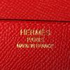 Borsa portadocumenti Hermès Kelly Dépêches in pelle Epsom rossa - Detail D3 thumbnail
