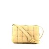 Bottega Veneta  Padded Cassette handbag  in beige suede - 360 thumbnail