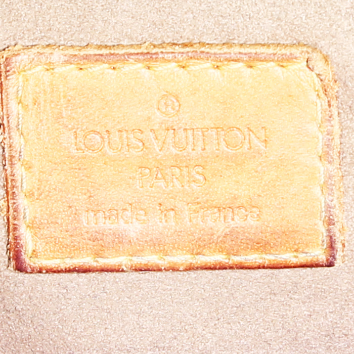 Borsa a tracolla Louis Vuitton  Sologne in tela monogram multicolore nera e pelle naturale - Detail D3