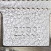 Sac à main Gucci Jackie en cuir monogram argenté - Detail D4 thumbnail