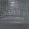 Bolso de mano Gucci Mors en cuero negro - Detail D3 thumbnail