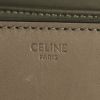 Borsa a tracolla Celine Triomphe in pelle box verde kaki - Detail D3 thumbnail