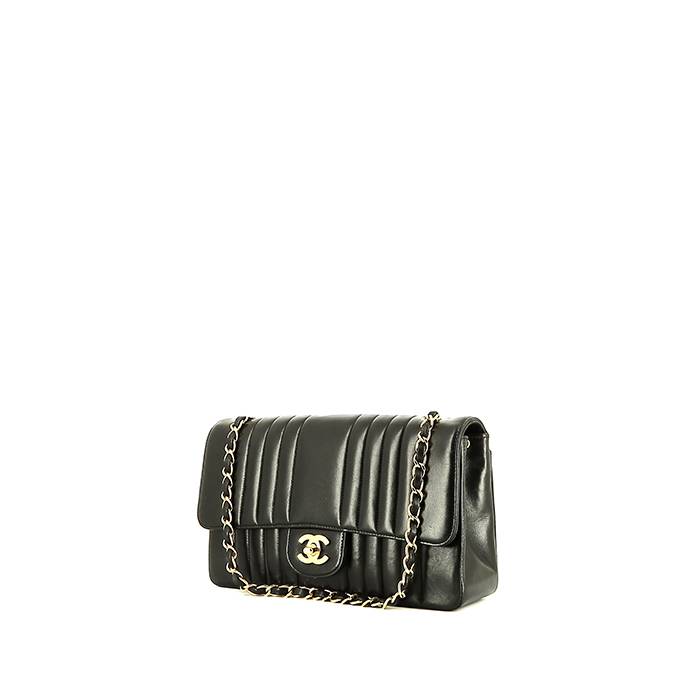 Chanel  Timeless shoulder bag  in black quilted leather - 00pp