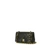 Chanel  Mademoiselle bag worn on the shoulder or carried in the hand  in black quilted leather - 00pp thumbnail