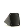 Borsa Hermès  Picotin in feltro grigia e pelle Swift nera - Detail D4 thumbnail