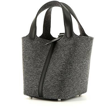 Hermès Togo Picotin 22 - Blue Bucket Bags, Handbags - HER560863