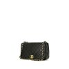 Chanel  Mademoiselle shoulder bag  in black quilted leather - 00pp thumbnail